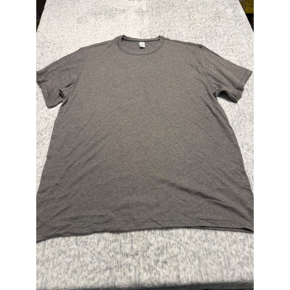 Alternative Apparel Charcoal Grey Washed Pullover Hoodie Size S NWOT raw hem‎